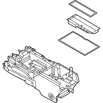 OEM 2021 Ford F-150 PANEL ASY - CONSOLE - ML3Z-15045A36-BA