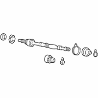 OEM 2004 Hyundai Accent Shaft Assembly-Drive, RH - 49500-25311