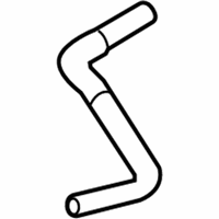 OEM Lexus Hose, Water By-Pass - 16261-37170