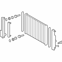 OEM 2015 Scion xB Radiator Assembly - 16400-28661