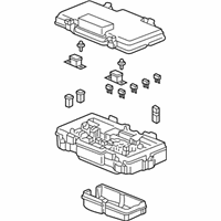 OEM 2003 Acura RSX Box Assembly, Relay - 38250-S6M-A01