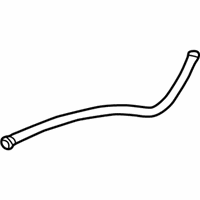 OEM 2006 BMW 325Ci Engine Coolant Hose Expansion Tank To Coolant Pipe - 11-53-1-436-410