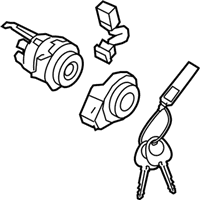 OEM 2014 Kia Forte Koup Lock Key & Cylinder Set - 81905A7240