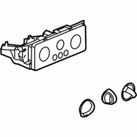 OEM 2004 Saturn Ion Heater & Air Conditioner Control Assembly (W/ Rear Window Defogger Switch) - 10388467