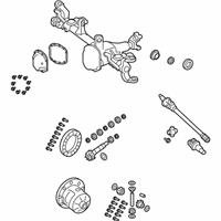 OEM 2021 Jeep Wrangler Axle-Service Front - 68400737AA