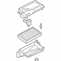 OEM 2012 Lexus LS460 Cleaner Assy, Air W/Element - 17800-38022