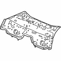 OEM 2020 Honda HR-V Floor, Middle - 65530-T7W-A00ZZ