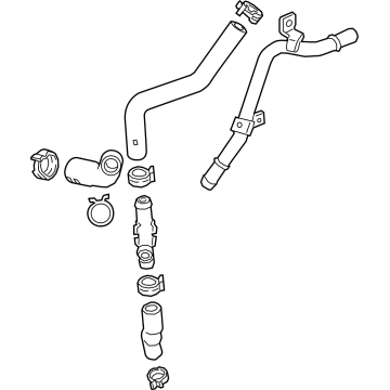 OEM 2022 Cadillac XT4 Outlet Pipe - 55510923