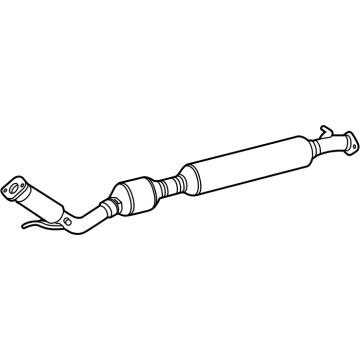 OEM 2021 Toyota RAV4 Converter & Pipe - 17410-25320