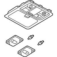 OEM 2004 Infiniti G35 Lamp Assembly-Map - 26430-AM800