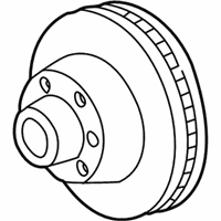 OEM 2004 Ford F-250 Super Duty Rotor - F81Z-2C026-EA