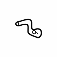 OEM 2003 Infiniti Q45 Power Steering Return Hose - 49725-AR200