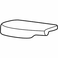 OEM Ford Explorer Sport Armrest Pad - 1L2Z9824100AAA