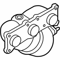 OEM 2009 BMW 328i xDrive Exchange. Exhaust Manifold With Catalyst - 18-40-7-646-693