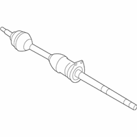 OEM 2013 Lincoln MKS Axle Assembly - CA5Z-3B437-C