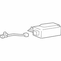 OEM 2004 Lexus GX470 Receiver Assy, Tire Pressure Monitor - 89760-60010