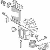 OEM 2002 Toyota Echo Blower Assy, Air Conditioner - 87030-52090