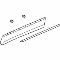 OEM 2022 Chevrolet Blazer Lower Molding - 84514878