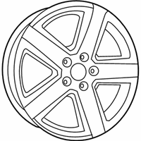 OEM Chrysler 200 Wheel Alloy - 1SP77XZAAB