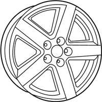 OEM Dodge Avenger Aluminum Wheel - 1TA78DD5AB