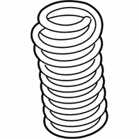 OEM Ford Mustang Coil Spring - BR3Z-5560-D