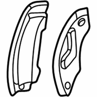 OEM 1999 Ford Ranger Front Pads - 2L5Z-2001-AA