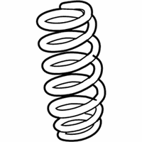 OEM 2014 Toyota Tacoma Coil Spring - 48131-04740