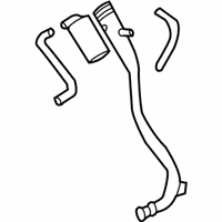 OEM BMW 745Li Plastic Filler Pipe - 16-11-7-177-190