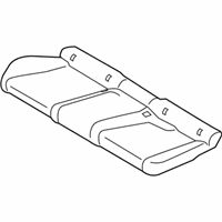 OEM 2018 BMW X6 Foam Section, Seat - 52-20-7-327-957