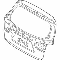 OEM Kia Panel Assembly-Tail Gate - 73700C6000