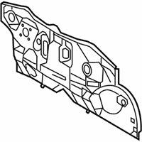 OEM 2012 Lexus HS250h Panel Sub-Assy, Dash - 55101-12B60