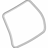 OEM 2015 BMW i3 Trunk Lid Gasket - 51-76-7-439-016