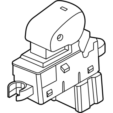 OEM 2018 Nissan Titan Switch Assy-Power Window, Assist - 25411-EZ10A