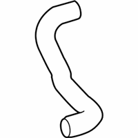 OEM Lexus ES250 Hose, Radiator, NO.3 - 16573-F0070