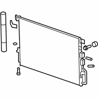 OEM 2017 GMC Terrain Condenser - 23400197