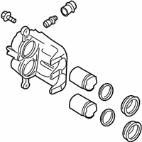 OEM 2005 Nissan Titan REMAN CALIPER Front Right - 41001-7S010RE