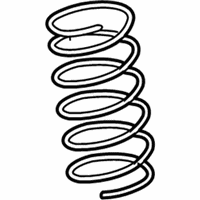 OEM Lexus IS F Spring, Coil, Front - 48131-53241