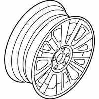 OEM 2010 Ford Edge Wheel, Alloy - AT4Z-1007-B