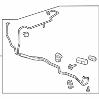 OEM Cadillac Hose & Tube Assembly - 84161153