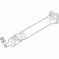 OEM 2018 Nissan Titan XD Propeller Shaft Assy-Rear - 37300-EZ00C