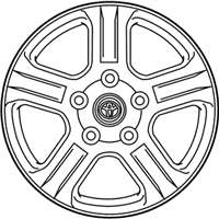 OEM 2010 Toyota Tundra Wheel, Alloy - 42611-0C100