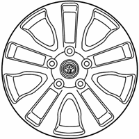 OEM 2014 Toyota Sequoia Wheel, Alloy - 42611-0C090