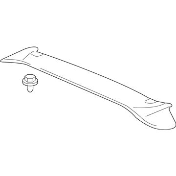 Honda 74900-TK6-A01ZA Spoiler Assembly, Tailgate (Deep Sapphire Blue Pearl)