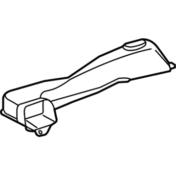 Lexus 55843-60201 Duct, Heater To Register