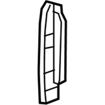 Acura 60463-STX-A01ZZ Stay Left, Front Bulkhead Side