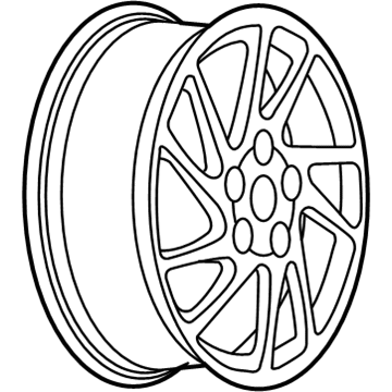 GM 19122047 Wheel, Alloy