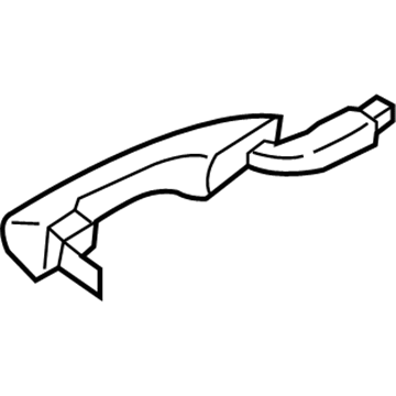 Ford JS7Z-5426605-CAPTM Handle, Outside