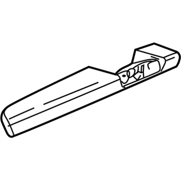 GM 10351112 Armrest Asm-Front Side Door *Shale/Light Euc