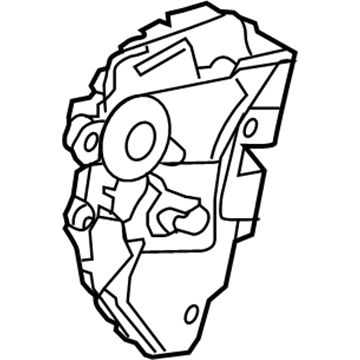 Honda 72150-SZT-A02 Latch Assembly, Left Front Door