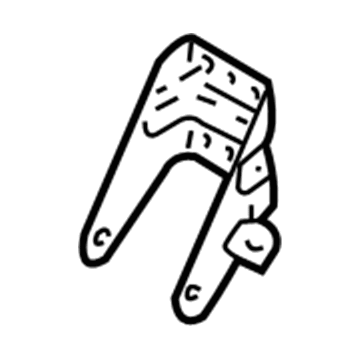 Infiniti 11274-4L801 Bracket-Engine Mounting Block, Front